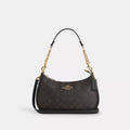 Teri Shoulder bag in signature canvas