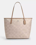 Large City Tote bag in Maxi Signature Canvas
