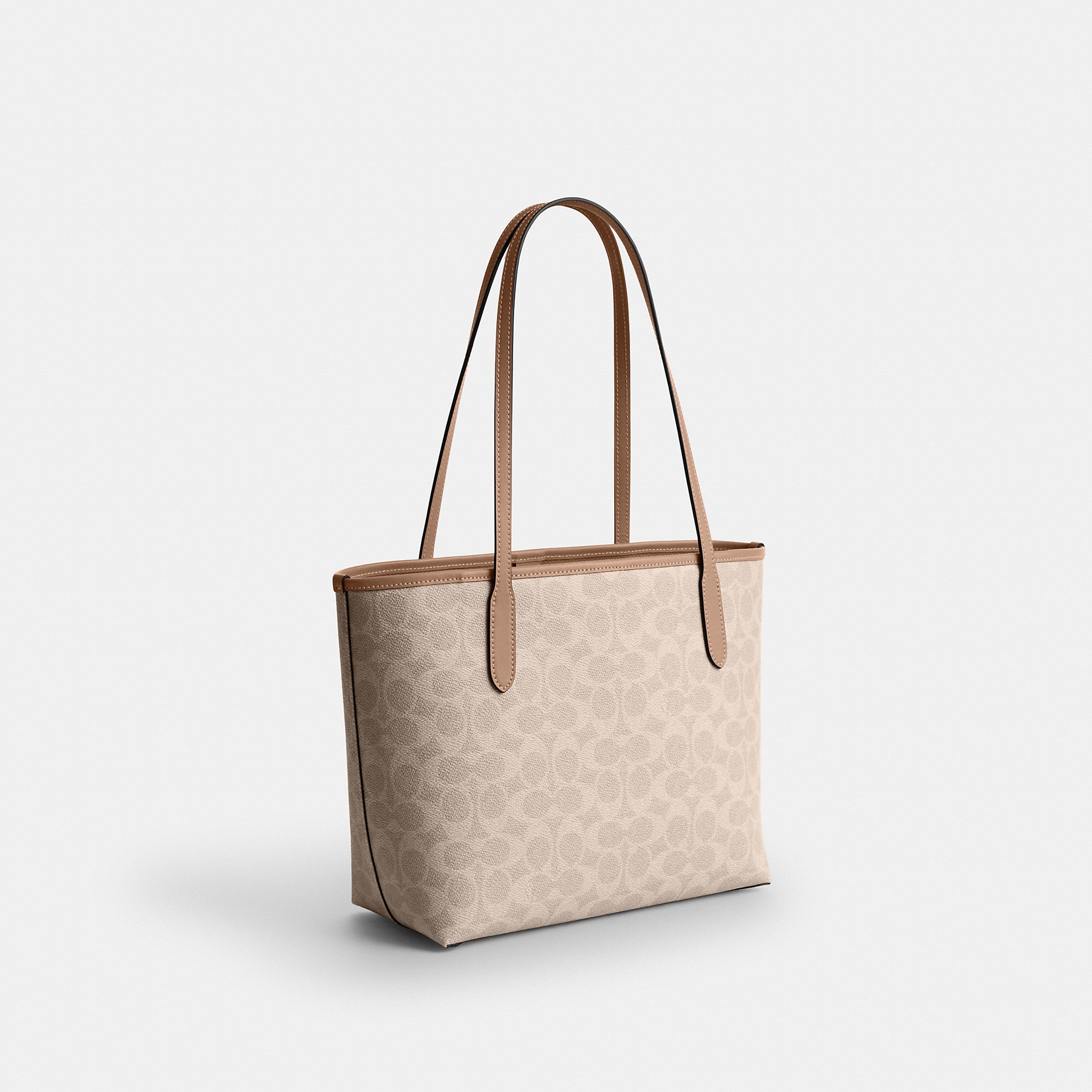 Large City Tote bag in Maxi Signature Canvas